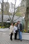 With Jeannie Seely and Ron Harman on a New York City trip in April 2009 to attend the opening of Dolly Parton's new musical 